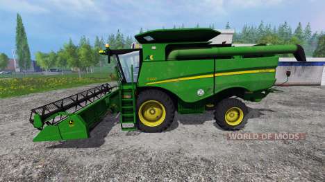 John Deere S660 v1.1 для Farming Simulator 2015