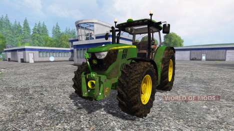 John Deere 6170R v2.0 для Farming Simulator 2015