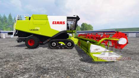 CLAAS Lexion 770TT для Farming Simulator 2015