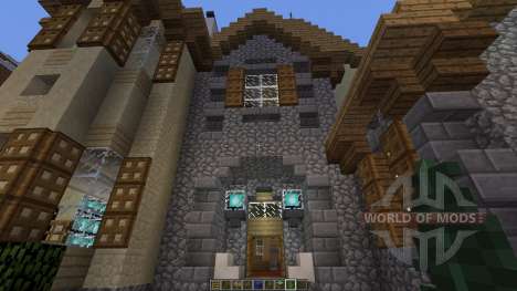 European Mountain Mansion для Minecraft