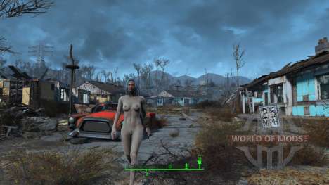Голые женские персонажи для Fallout 4