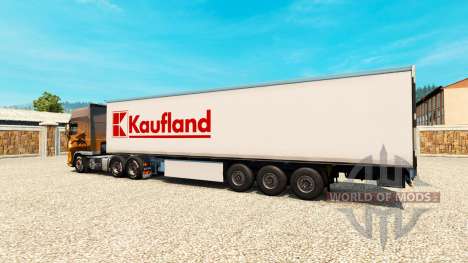 Скин Kaufland на полуприцеп для Euro Truck Simulator 2