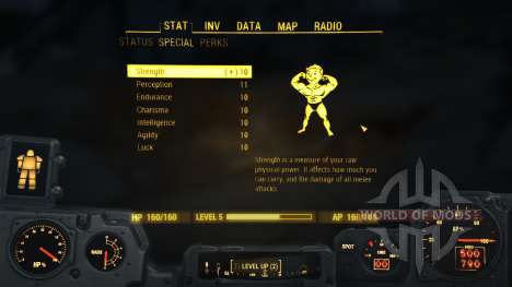 Максимальное количество S.P.E.C.I.A.L. для Fallout 4