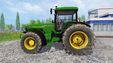 John Deere 8110 v2.0 для Farming Simulator 2015