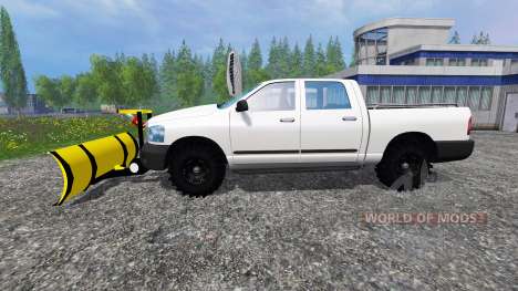 Dodge Pickup [snowplow] для Farming Simulator 2015