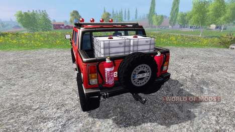 Hummer H2 [firefighters] для Farming Simulator 2015