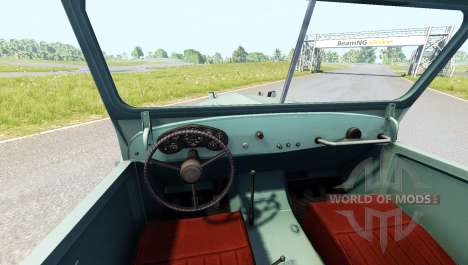ГАЗ-69А для BeamNG Drive