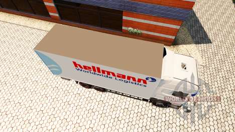 Scania R500 BDF Hellmann для Euro Truck Simulator 2