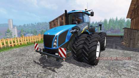 New Holland T9.700 [dual wheel] v1.1.2 для Farming Simulator 2015