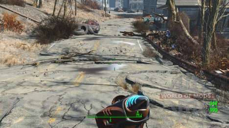 Lowered Weapons для Fallout 4