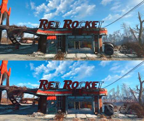Enhanced Wasteland Preset для Fallout 4