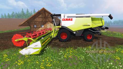 CLAAS Lexion 750 v1.3 для Farming Simulator 2015