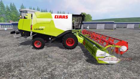 CLAAS Lexion 670 для Farming Simulator 2015