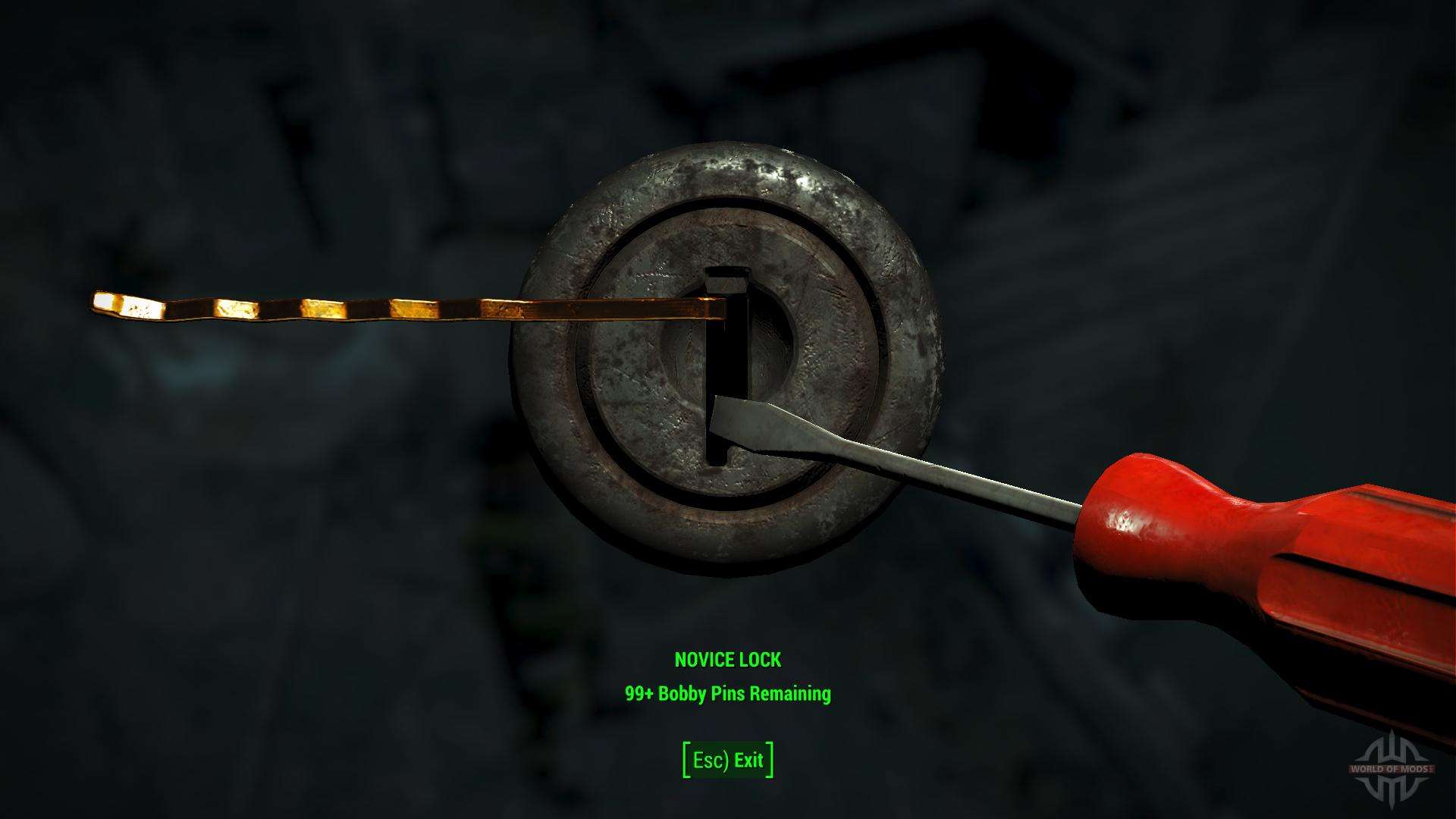 Fallout 4 при взломе не видно шпильку фото 64
