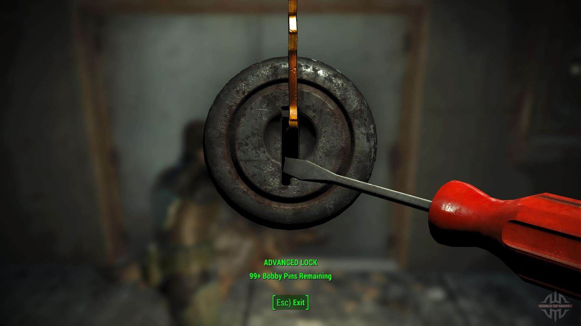Fallout 4 открыть замок шпилькой фото 5
