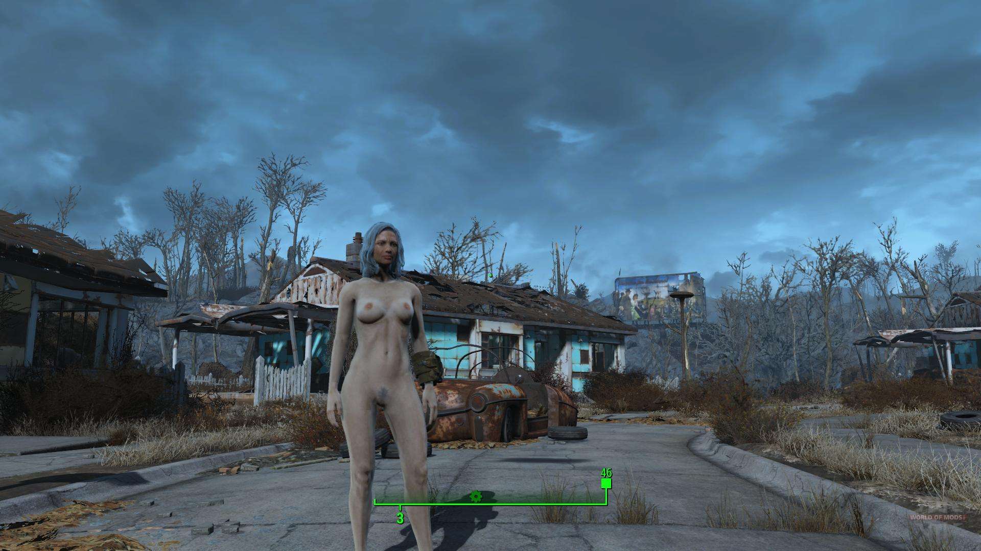 Голые женские персонажи для Fallout 4