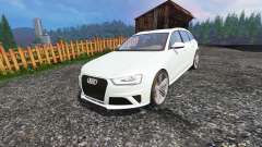 Audi RS4 Avant v1.1 для Farming Simulator 2015