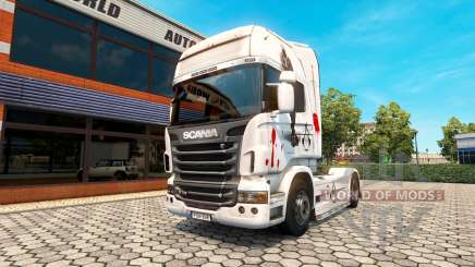 Скин Assassins Creed на тягач Scania для Euro Truck Simulator 2