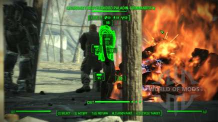 Точность в V.A.T.S. для Fallout 4
