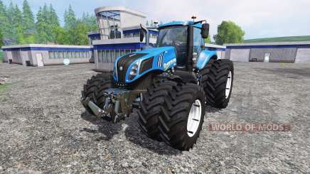 New Holland T8.435 DuelWheel v4.0.1 для Farming Simulator 2015