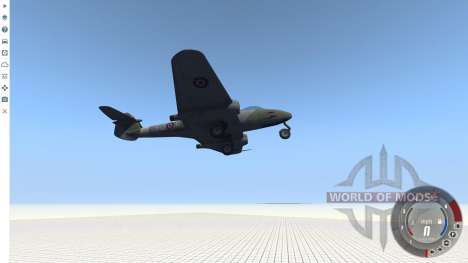 Gloster Meteor Mk. III Alpha для BeamNG Drive