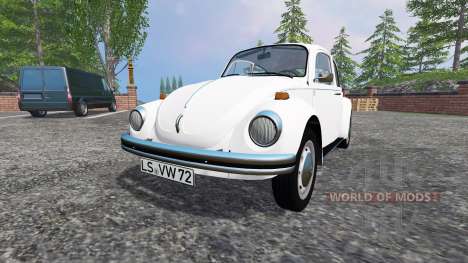 Volkswagen Beetle 1973 v2.0 для Farming Simulator 2015