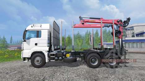 MAN TGS 18.440 [timber carrier] для Farming Simulator 2015