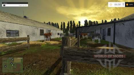 Посёлок Новотроицкий для Farming Simulator 2015