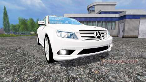 Mercedes-Benz C350 CDI v1.1 для Farming Simulator 2015