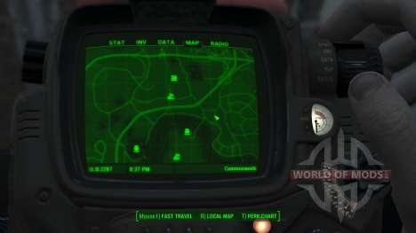 Immersive Map 4k - VANILLA - Big Squares для Fallout 4