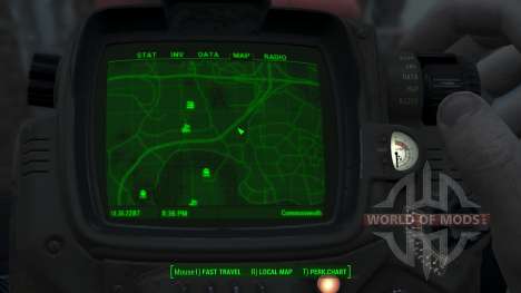 Immersive Map 4k - VANILLA - Full Squares для Fallout 4