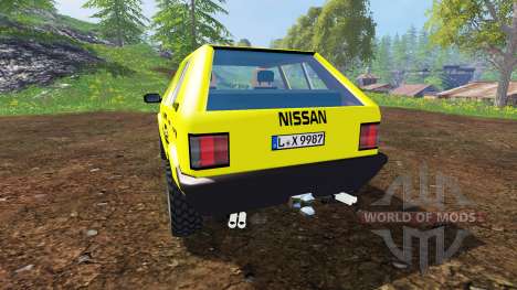 Nissan Micra [racing edition] v3.0 для Farming Simulator 2015