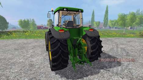 John Deere 8520 [full] для Farming Simulator 2015