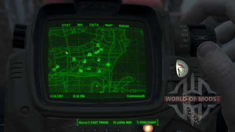 Immersive Map 4k - TERRAIN - Big Squares для Fallout 4