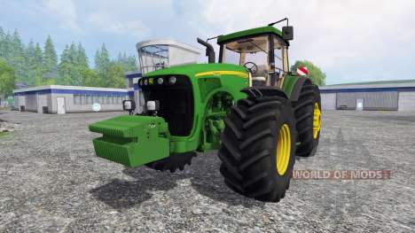 John Deere 8520 v2.5 для Farming Simulator 2015