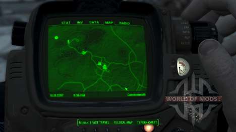 Immersive Map 4k - TERRAIN - No Squares для Fallout 4