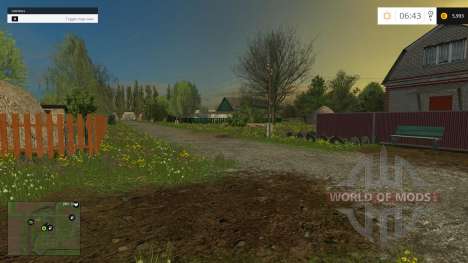 Посёлок Новотроицкий для Farming Simulator 2015