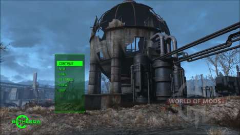 Time Lapse Main Menu Replacer для Fallout 4