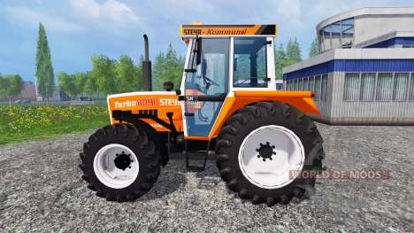 Steyr 8090A Turbo SK2 [municipal and forestry] для Farming Simulator 2015