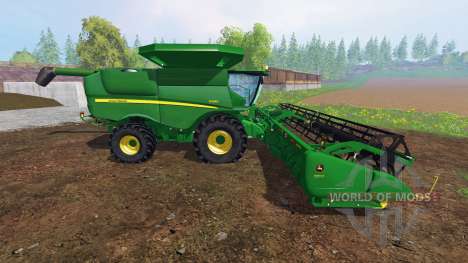 John Deere S680 [pack] для Farming Simulator 2015