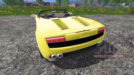 Lamborghini Gallardo Spyder для Farming Simulator 2015