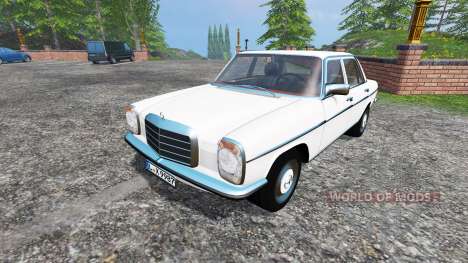 Mercedes-Benz 200D (W115) 1973 v1.5 для Farming Simulator 2015