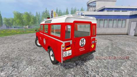 Land Rover Series IIa Station Wagon [feuerwehr] для Farming Simulator 2015