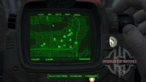 Immersive Map 4k - VANILLA - Full Squares для Fallout 4
