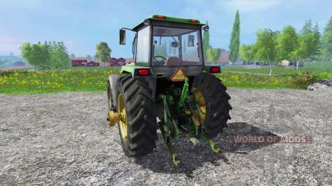 John Deere 4755 v2.0 для Farming Simulator 2015
