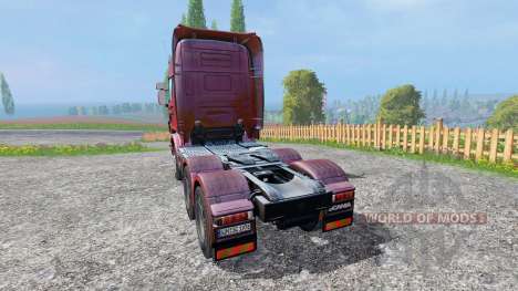 Scania R730 [Topline] v2.0 для Farming Simulator 2015
