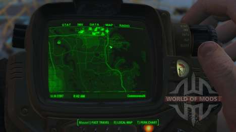 Улучшенная карта для Fallout 4