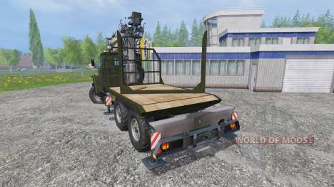Урал-4320 [лесовоз] для Farming Simulator 2015