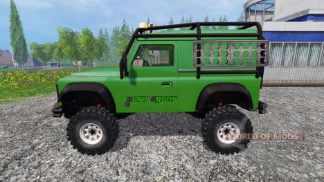 Land Rover Defender 90 [green] для Farming Simulator 2015