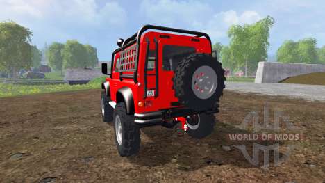 Land Rover Defender 90 [offroad] для Farming Simulator 2015